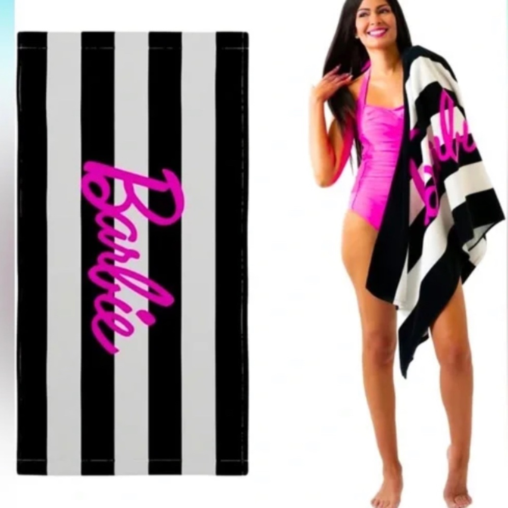 Barbie Beach Towel